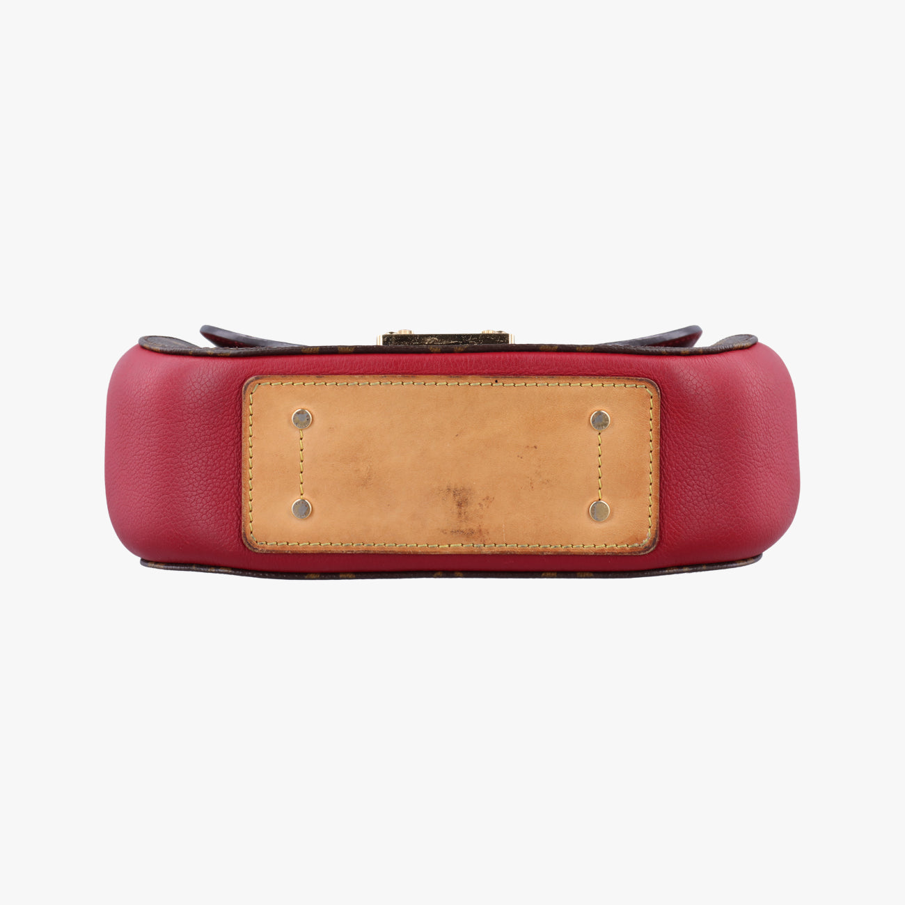 EDEN PM MARRON×ROUGE Monogram Canvas×calf leather M40731 AR1142エデン PM マロン×ルージュ モノグラムキャンバス×カーフレザー M40731 AR1142