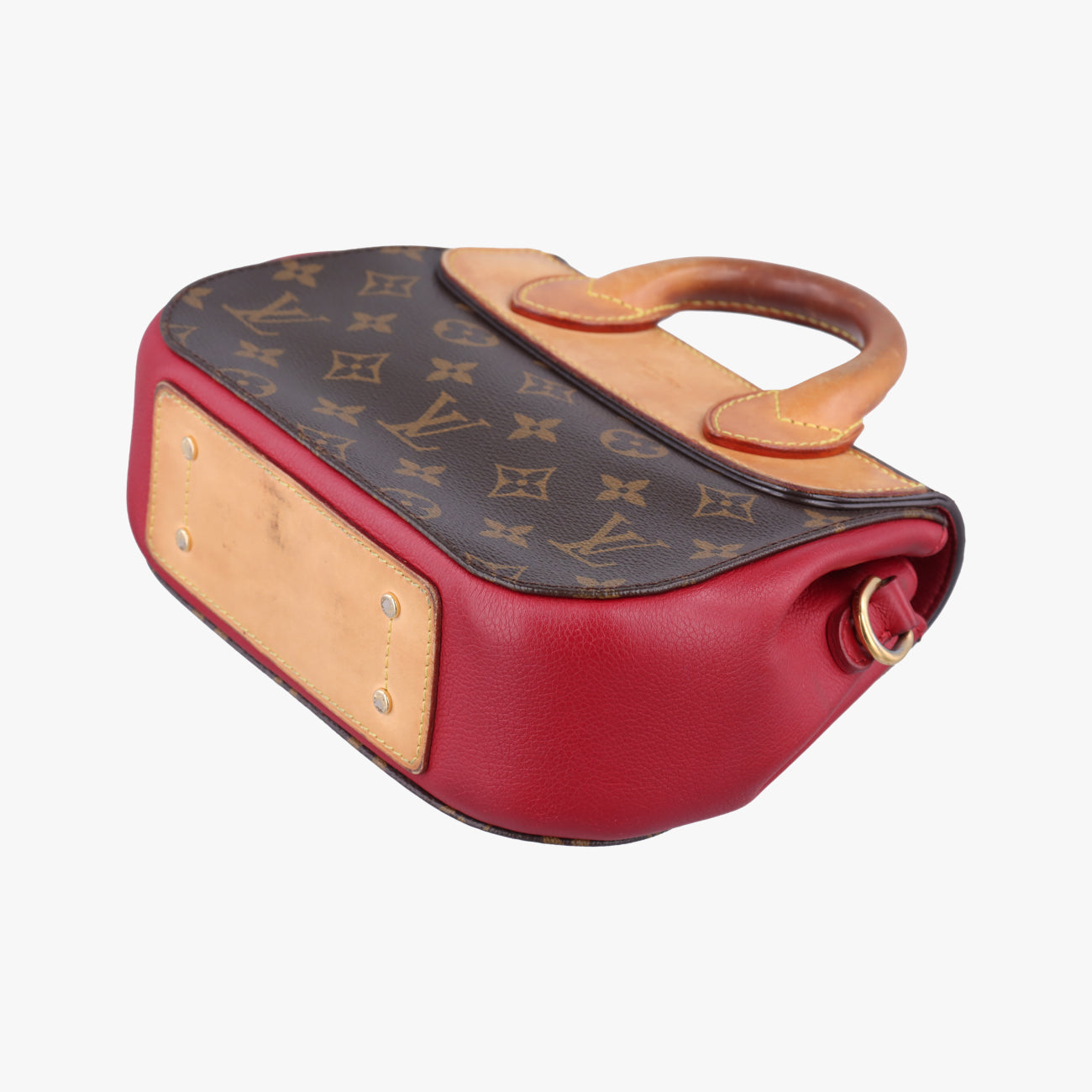 EDEN PM MARRON×ROUGE Monogram Canvas×calf leather M40731 AR1142エデン PM マロン×ルージュ モノグラムキャンバス×カーフレザー M40731 AR1142