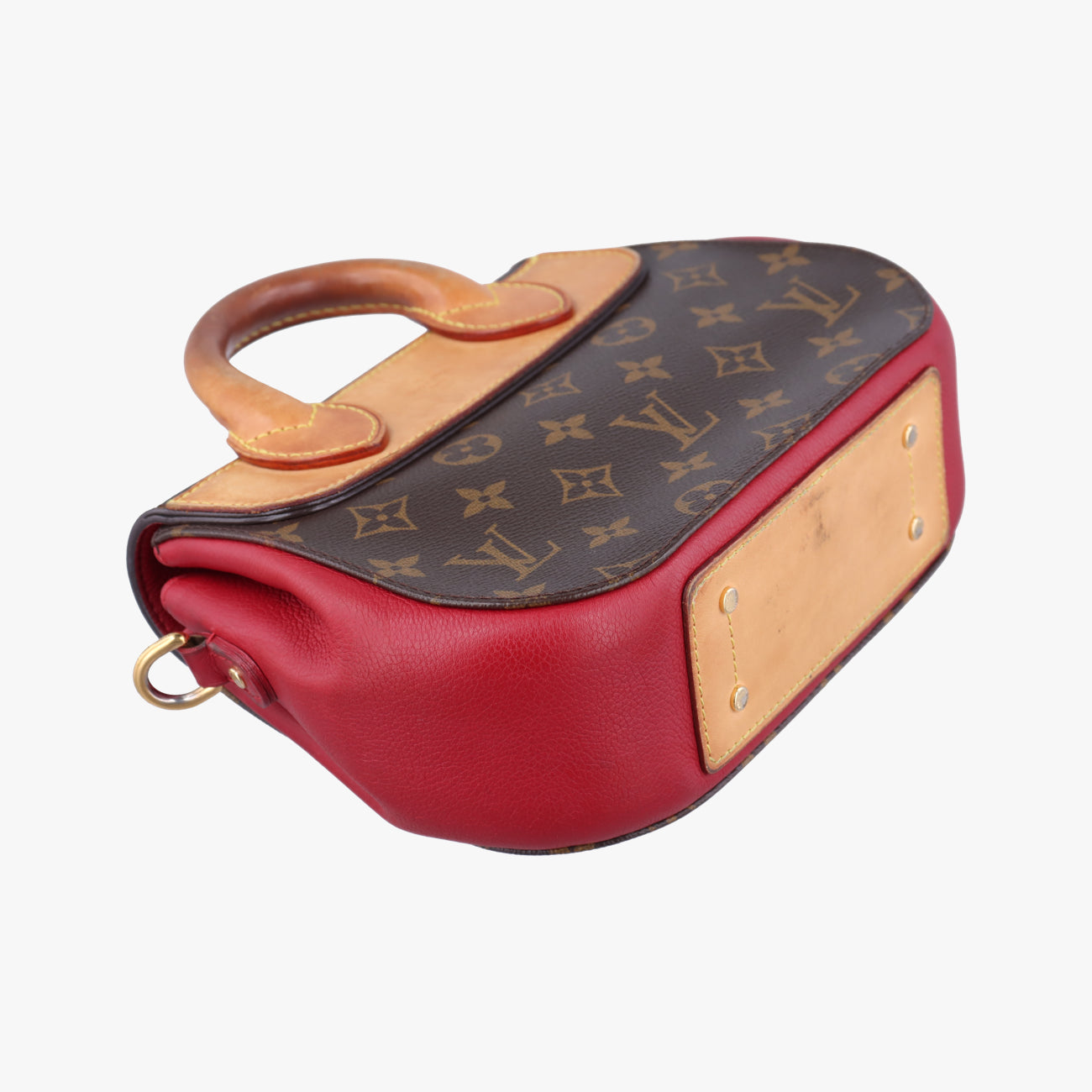 EDEN PM MARRON×ROUGE Monogram Canvas×calf leather M40731 AR1142エデン PM マロン×ルージュ モノグラムキャンバス×カーフレザー M40731 AR1142