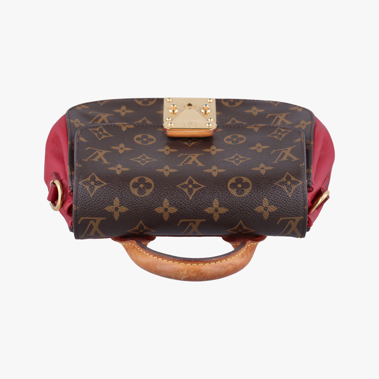 EDEN PM MARRON×ROUGE Monogram Canvas×calf leather M40731 AR1142エデン PM マロン×ルージュ モノグラムキャンバス×カーフレザー M40731 AR1142