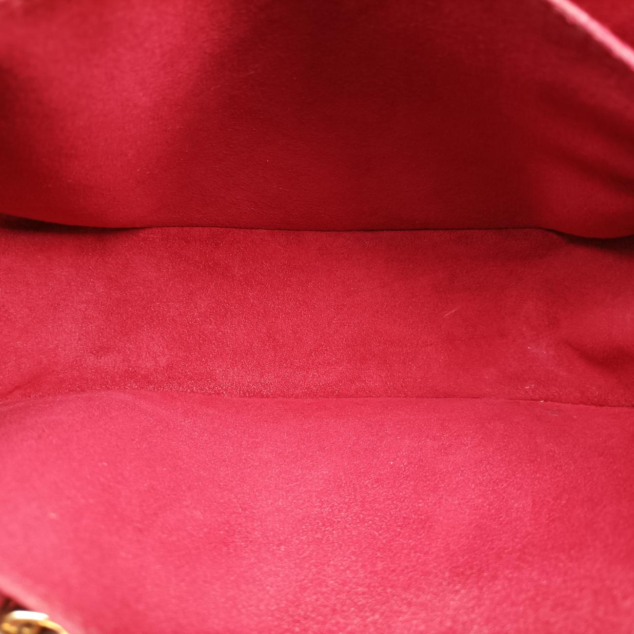 EDEN PM MARRON×ROUGE Monogram Canvas×calf leather M40731 AR1142エデン PM マロン×ルージュ モノグラムキャンバス×カーフレザー M40731 AR1142