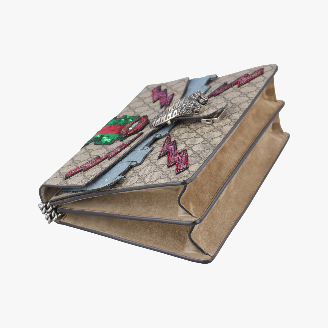 Dionysus beige×Multicolour PVC coated canvas 400235 I019755134ディオニュソス ベージュ×マルチカラー PVCコーティングキャンバス 400235 I019755134