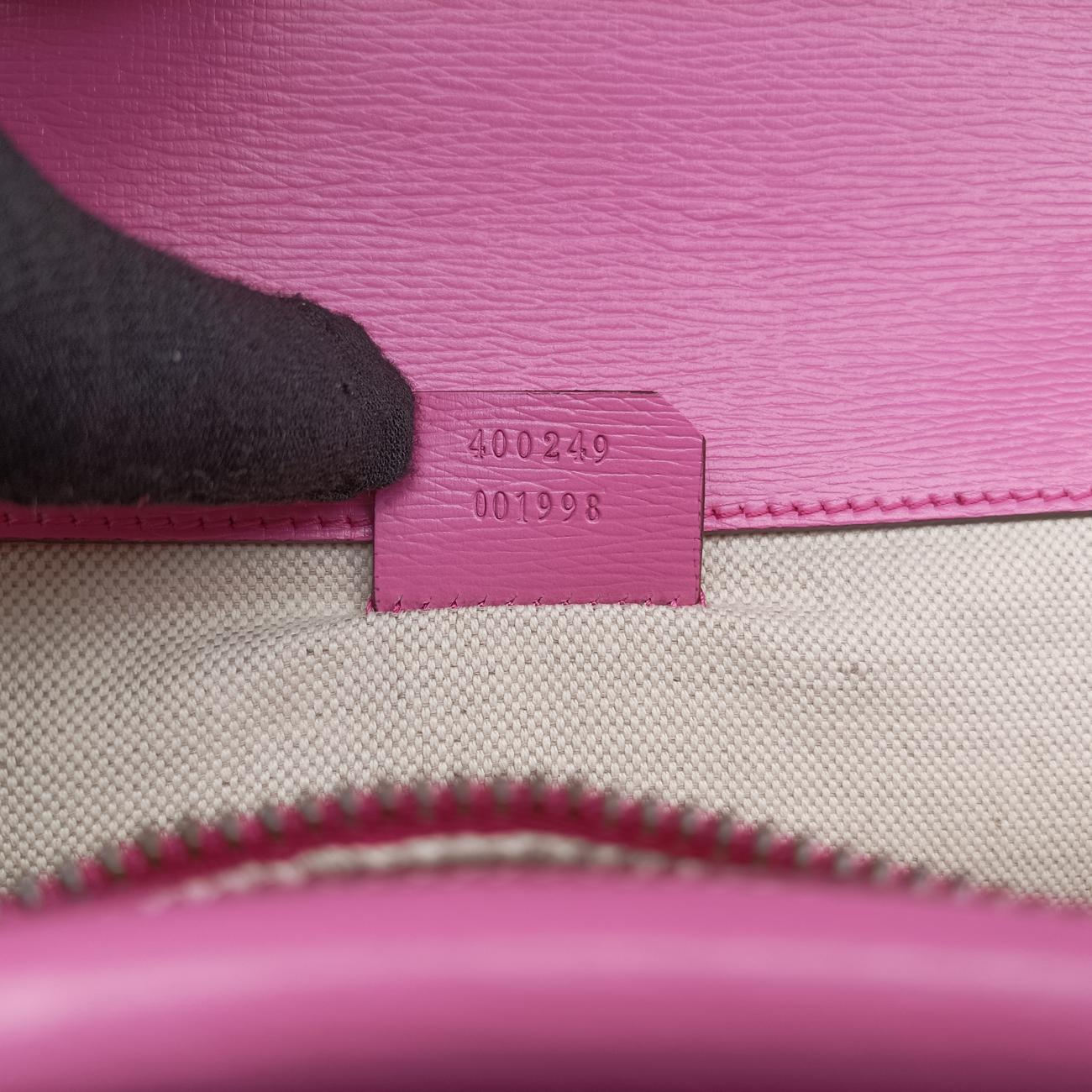 Dionysus White×Pink×Multicolour Leather 400249 F020753152ディオニュソス ホワイト×ピンク×マルチカラー レザー 400249 F020753152