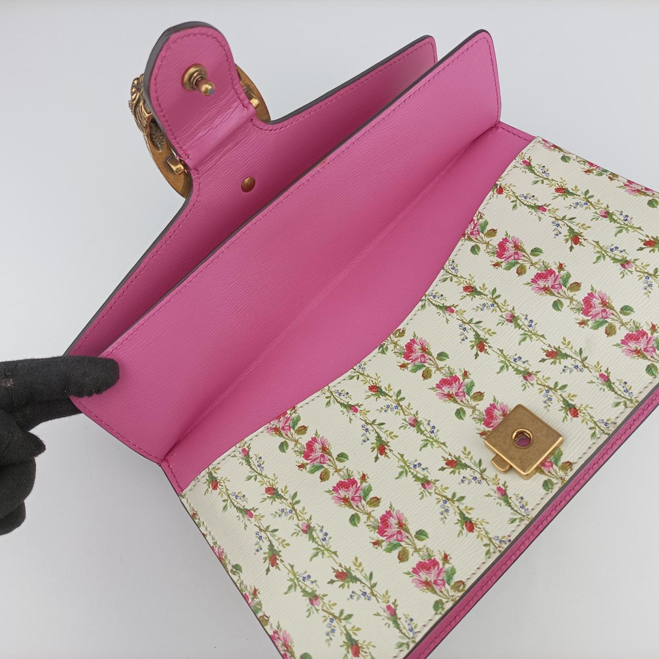 Dionysus White×Pink×Multicolour Leather 400249 F020753152ディオニュソス ホワイト×ピンク×マルチカラー レザー 400249 F020753152