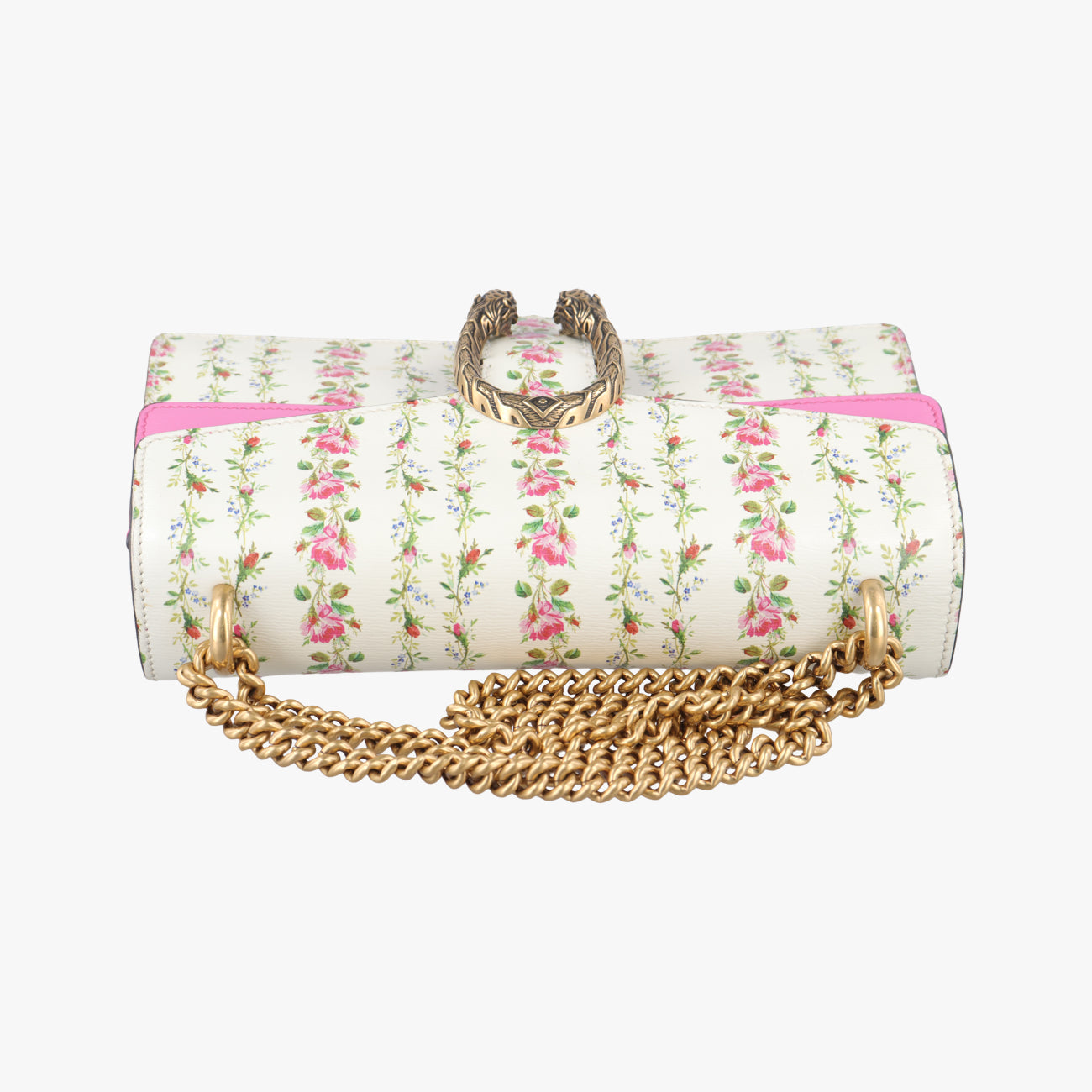 Dionysus White×Pink×Multicolour Leather 400249 F020753152ディオニュソス ホワイト×ピンク×マルチカラー レザー 400249 F020753152