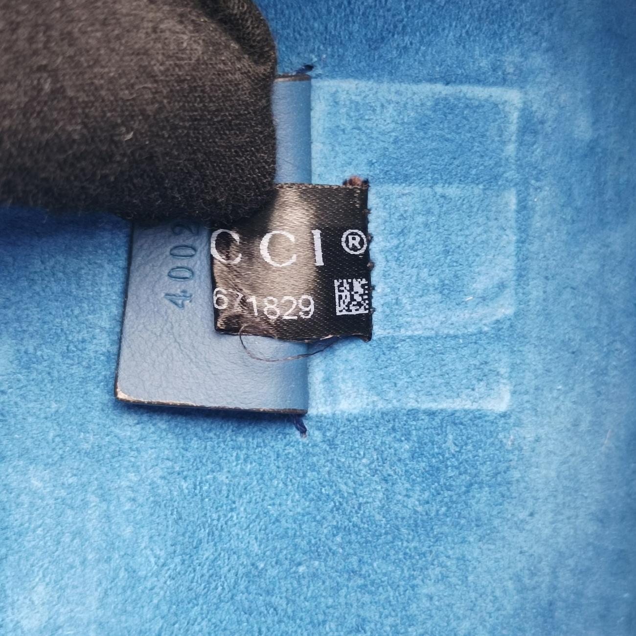 Dionysus Beige×Blue×Multicolour PVC coated canvas × suede 400249 D019671829ディオニュソス ベージュ×ブルー×マルチカラー PVCコーティングキャンバス × スエード 400249 D019671829