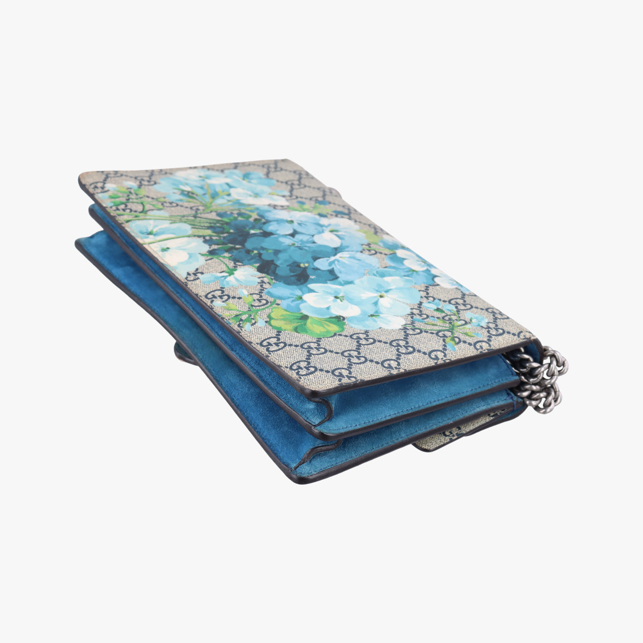 Dionysus Beige×Blue×Multicolour PVC coated canvas × suede 400249 D019671829ディオニュソス ベージュ×ブルー×マルチカラー PVCコーティングキャンバス × スエード 400249 D019671829