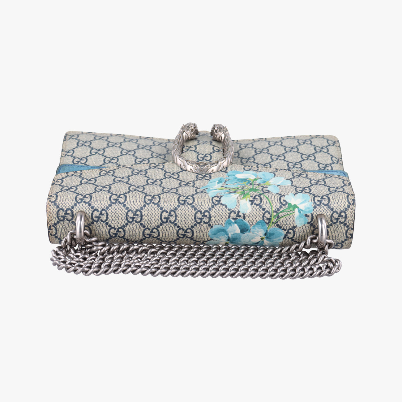 Dionysus Beige×Blue×Multicolour PVC coated canvas × suede 400249 D019671829ディオニュソス ベージュ×ブルー×マルチカラー PVCコーティングキャンバス × スエード 400249 D019671829