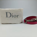 Diorissimo Orange×Pink Leather 19-MA-0113ディオリッシモ オレンジ×ピンク レザー 19-MA-0113