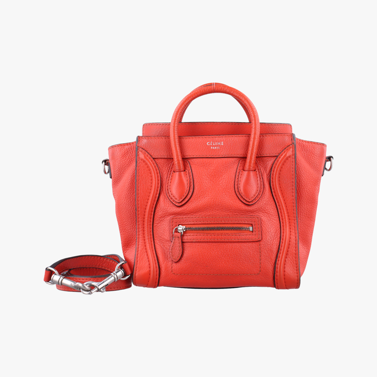 luggage nano shopper Orange leather F-ZP-0173ラゲージナノショッパー オレンジ レザー F-ZP-0173