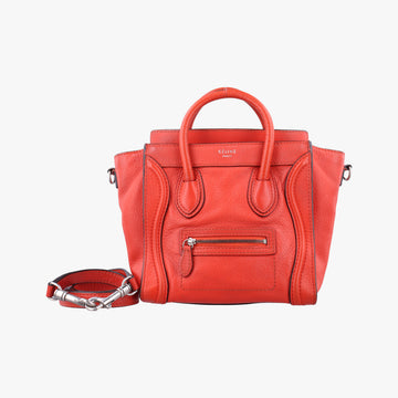 luggage nano shopper Orange leather F-ZP-0173ラゲージナノショッパー オレンジ レザー F-ZP-0173