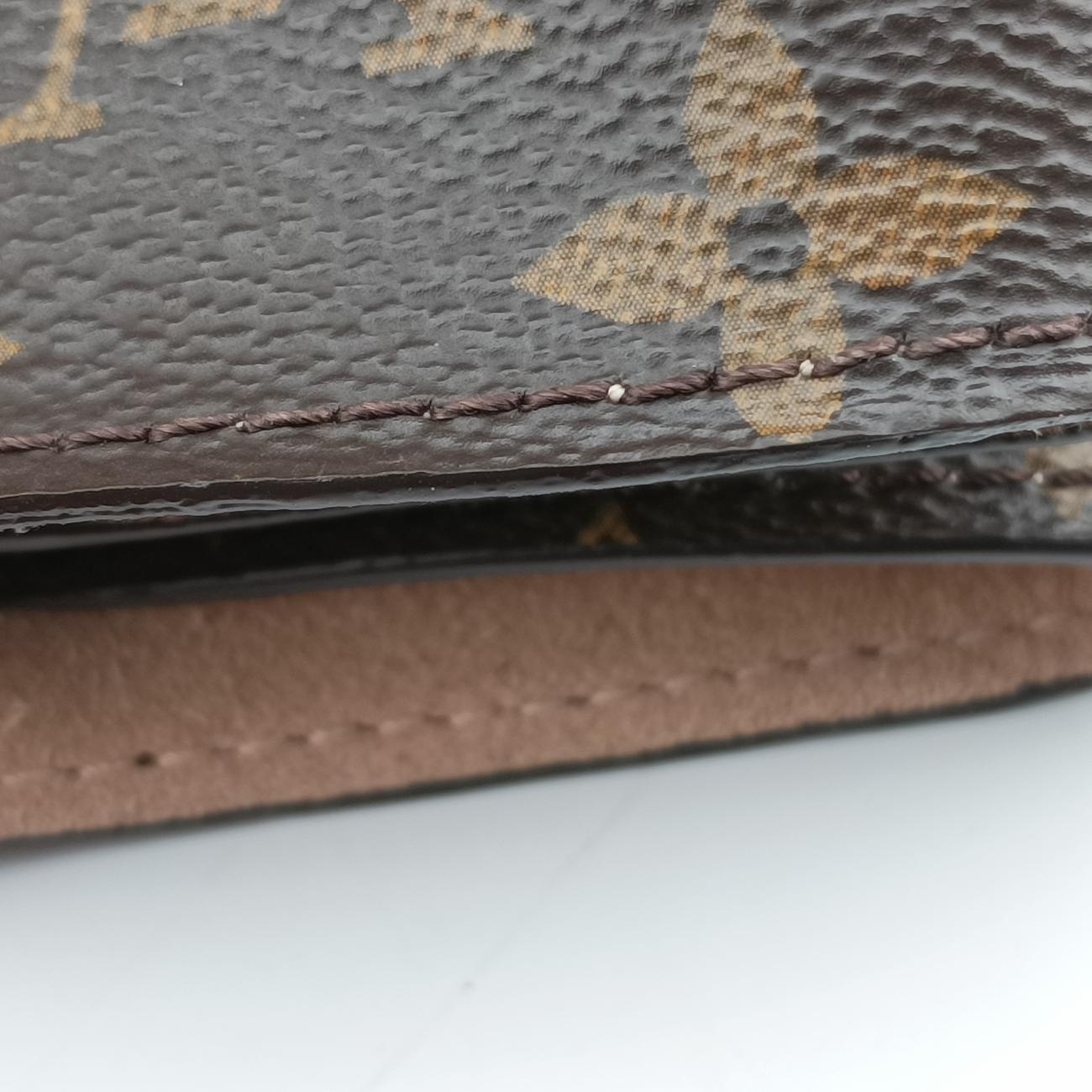 FLANDRIN Brown×CERISE Monogram Canvas×calf leather M41596 DU0148フランドリン モノグラム/ブラウン系×スリーズ モノグラムキャンバス×カーフレザー M41596 DU0148