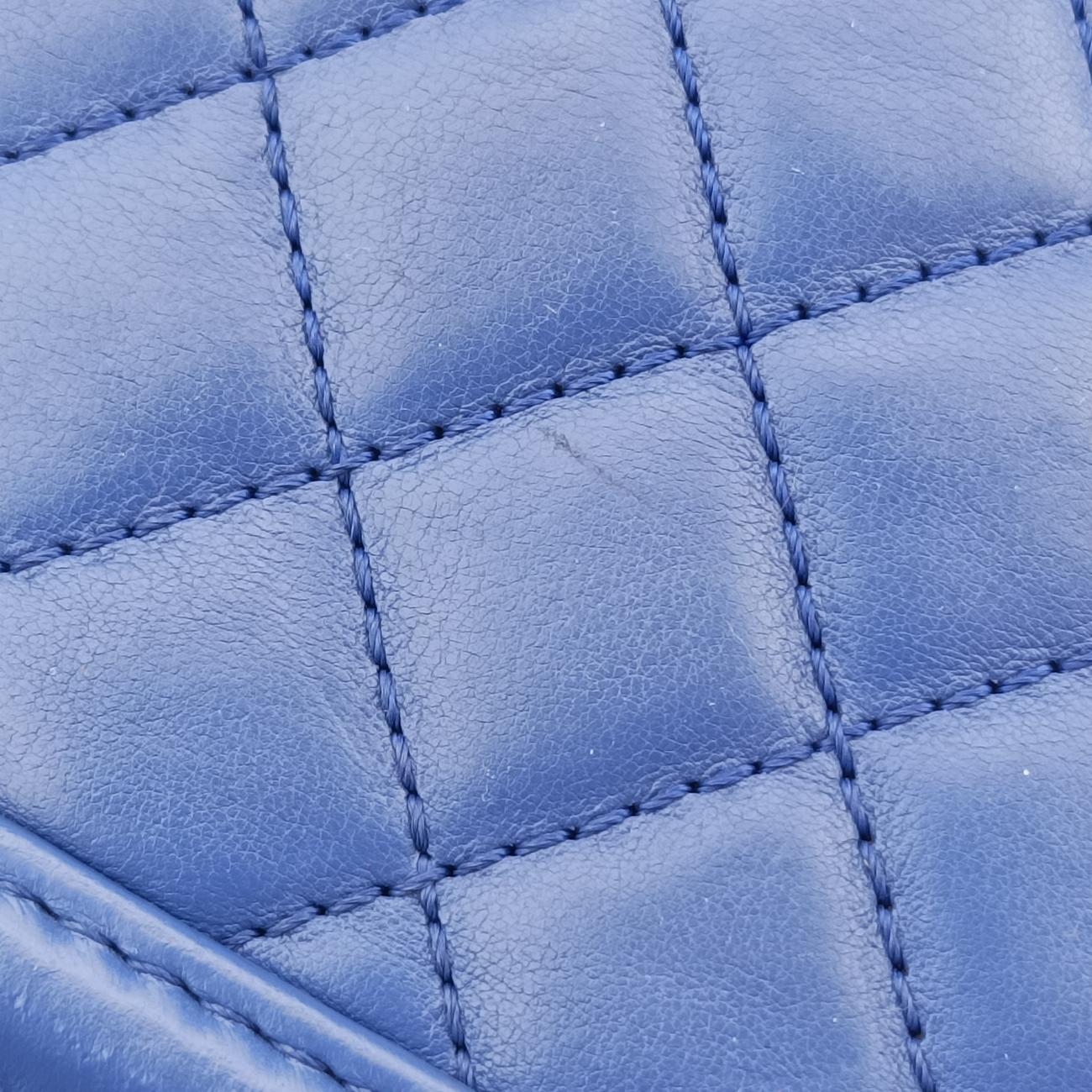 BOY CHANEL Blue leather A67087 17882920ボーイシャネル ブルー レザー A67087 17882920