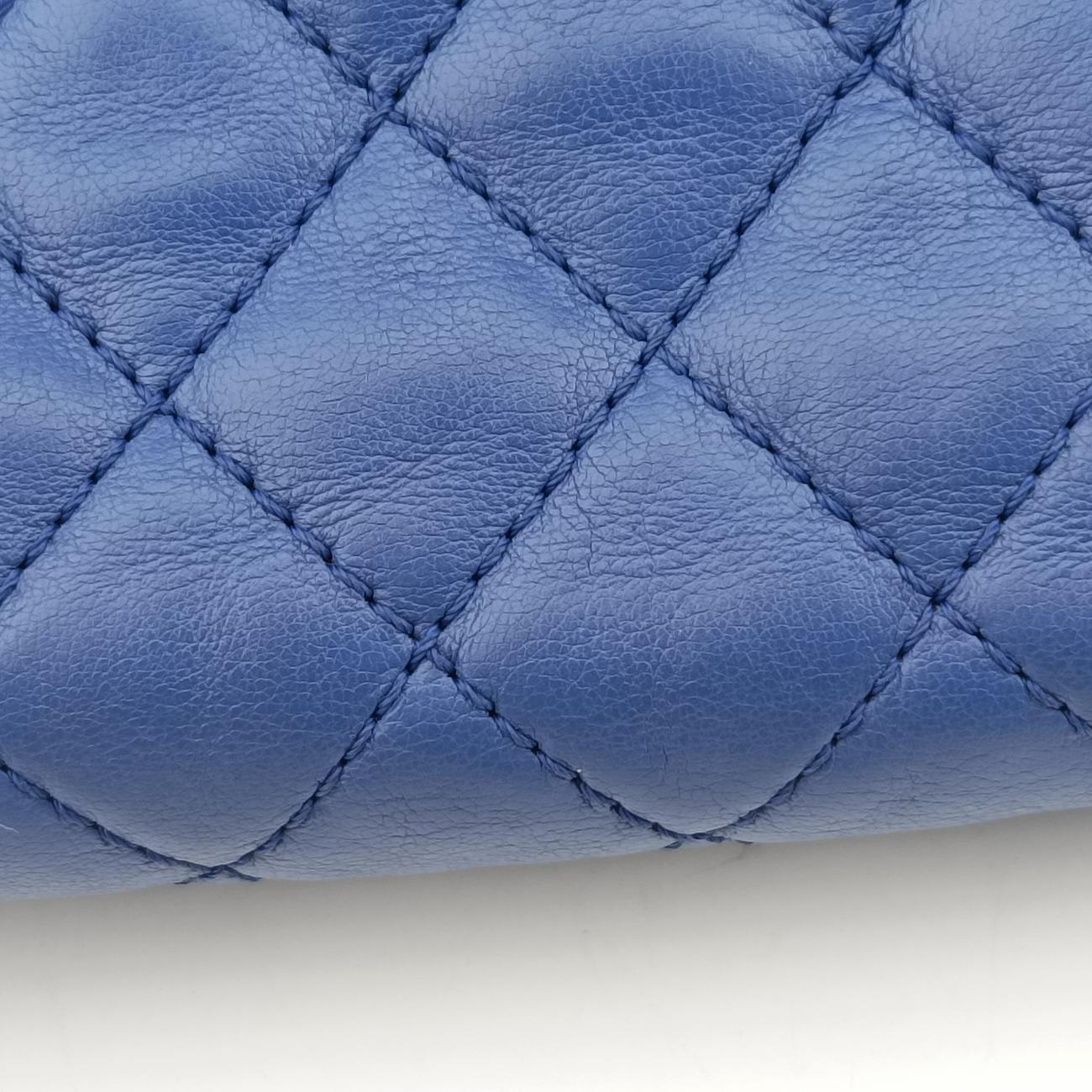 BOY CHANEL Blue leather A67087 17882920ボーイシャネル ブルー レザー A67087 17882920