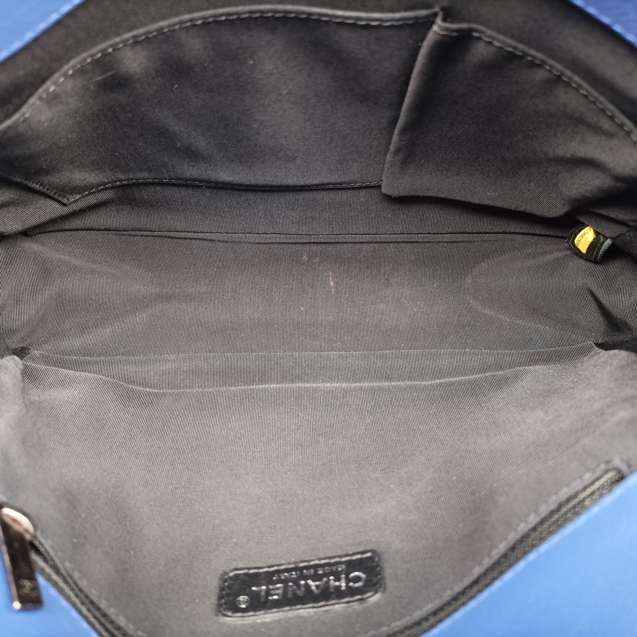 BOY CHANEL Blue leather A67087 17882920ボーイシャネル ブルー レザー A67087 17882920