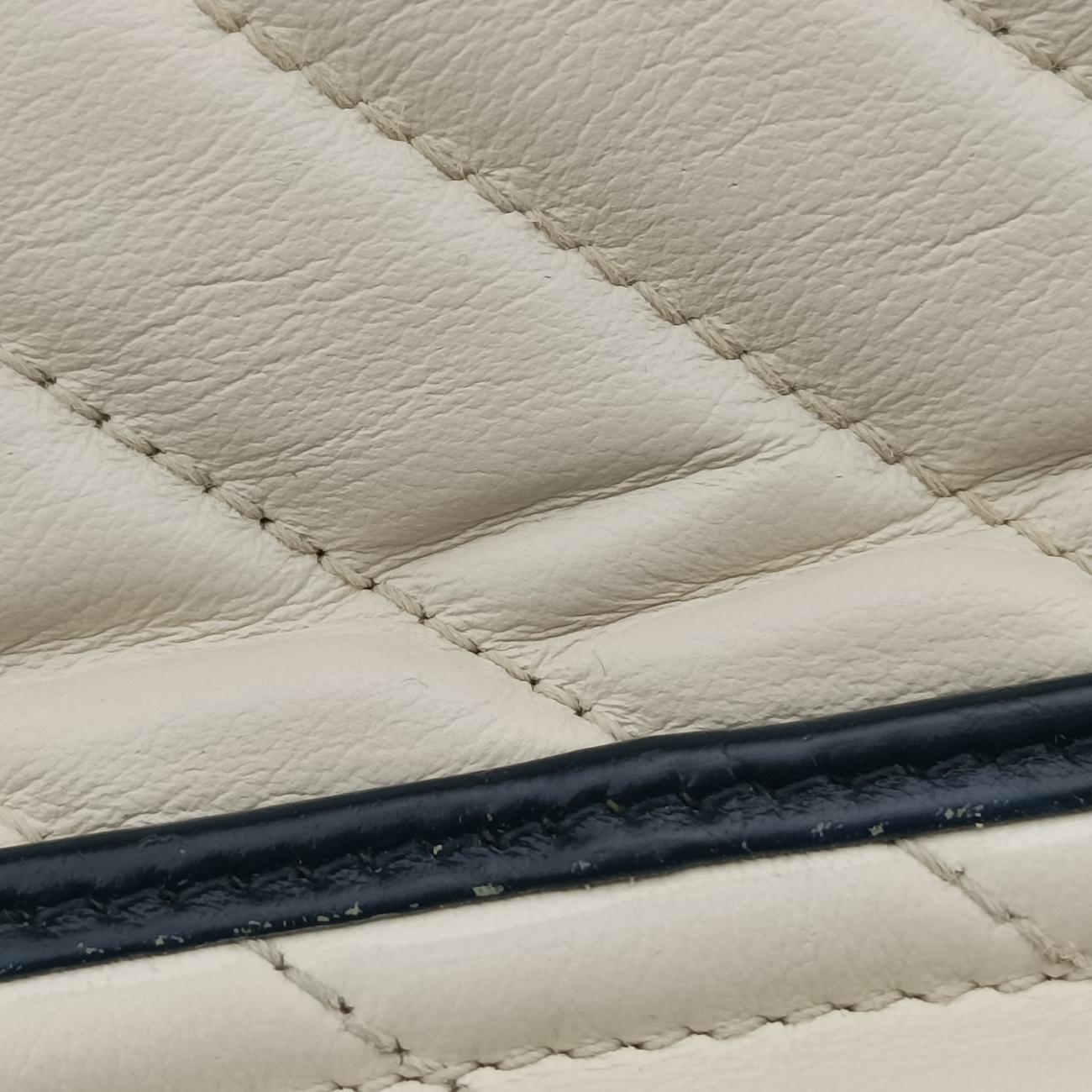 GG Marmont White×navy Leather 443497 B033547820GGマーモント ホワイト×ネイビー レザー 443497 B033547820