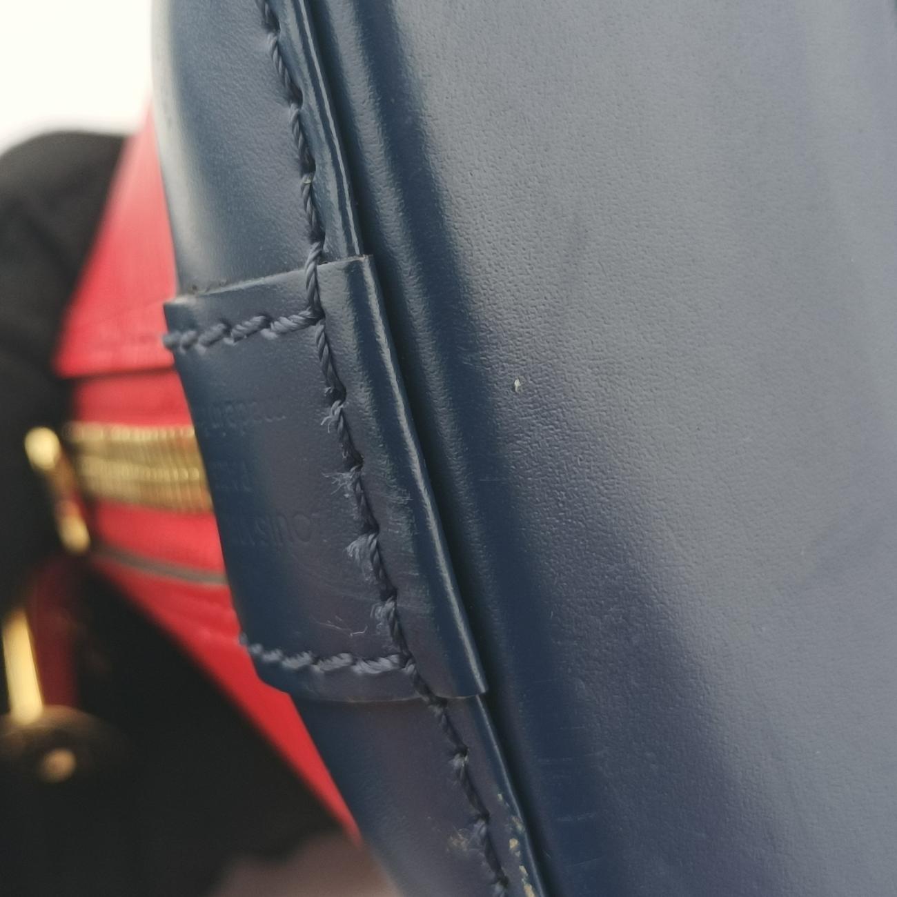 Alma BB COQUELICOT×VERT×INDIGO Epi M51292 SN4196アルマBB コクリコ×ヴェール×インディゴ エピ M51292 SN4196