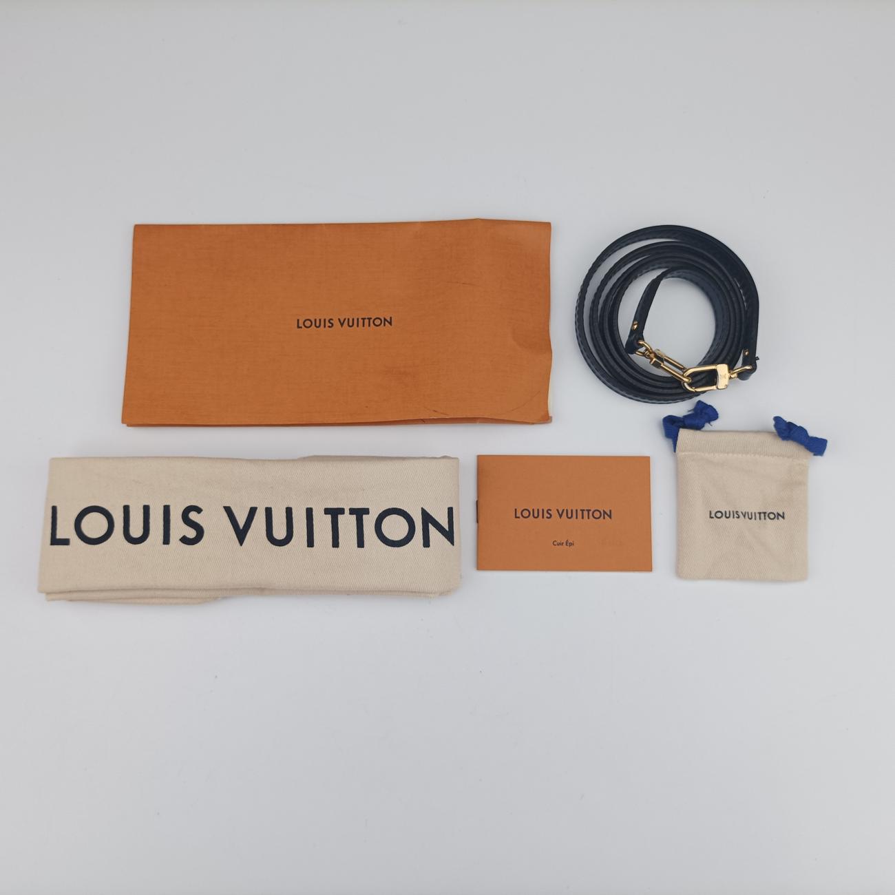 Alma BB COQUELICOT×VERT×INDIGO Epi M51292 SN4196アルマBB コクリコ×ヴェール×インディゴ エピ M51292 SN4196