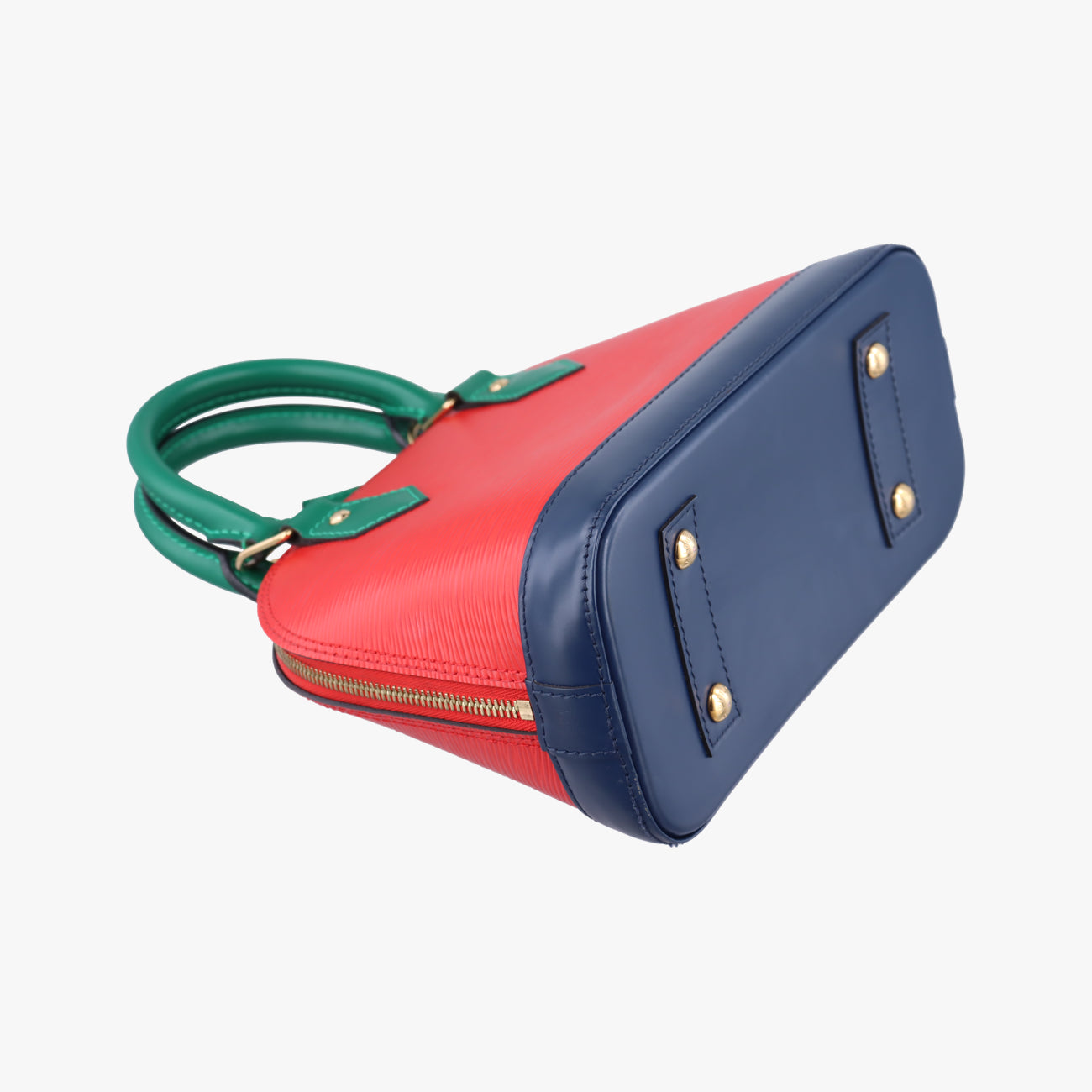 Alma BB COQUELICOT×VERT×INDIGO Epi M51292 SN4196アルマBB コクリコ×ヴェール×インディゴ エピ M51292 SN4196