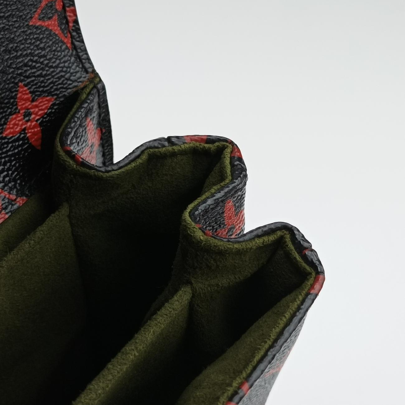 Pochette Metis MM Noir×ROUGE Monogram Infrarouge M41462 DR4186ポシェット メティス MM ノワール×ルージュ モノグラム アンフラルージュ M41462 DR4186