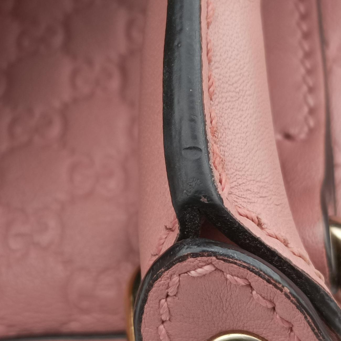 Microguccissima Pink Leather 449646 I023099081マイクログッチシマ ピンク レザー 449646 I023099081