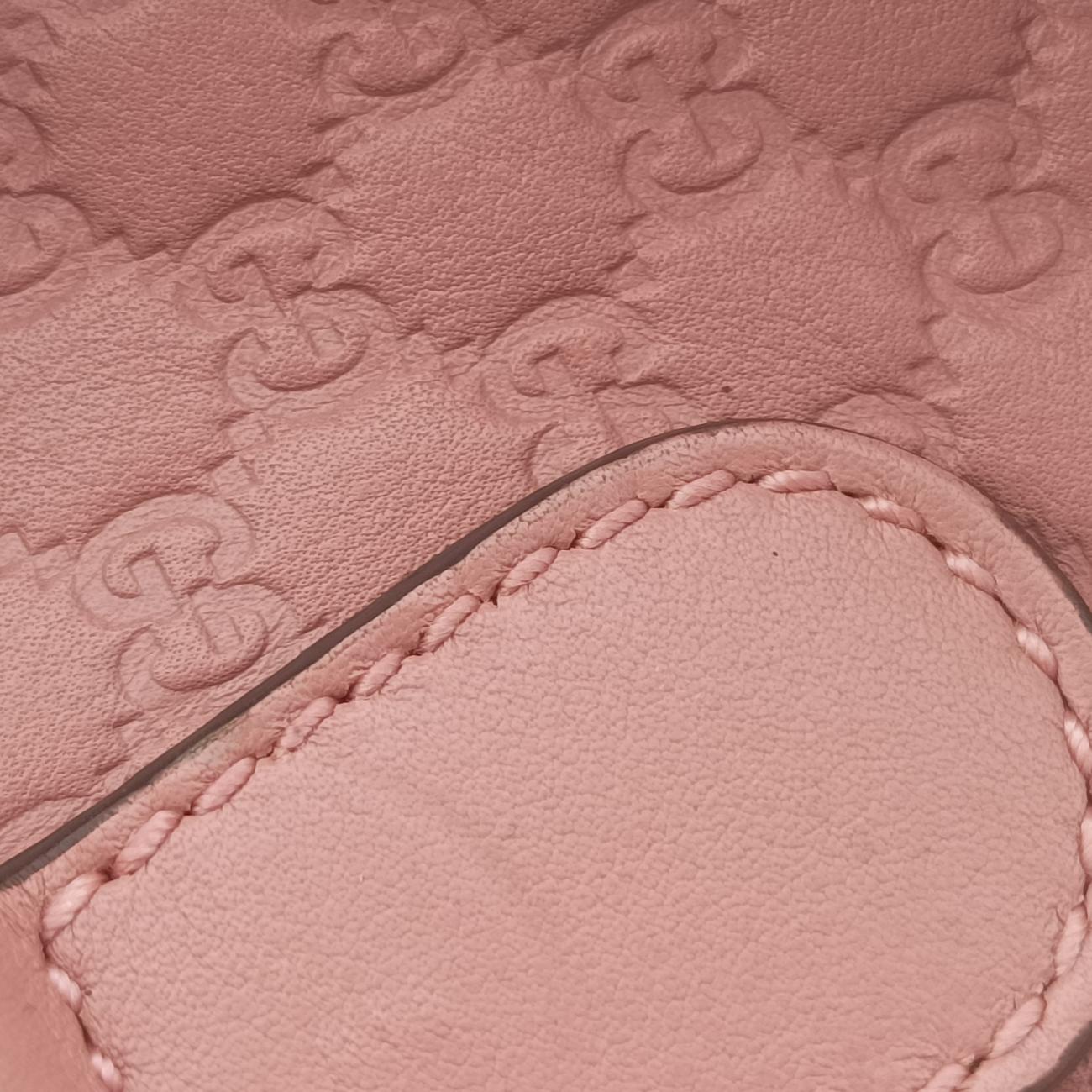 Microguccissima Pink Leather 449646 I023099081マイクログッチシマ ピンク レザー 449646 I023099081