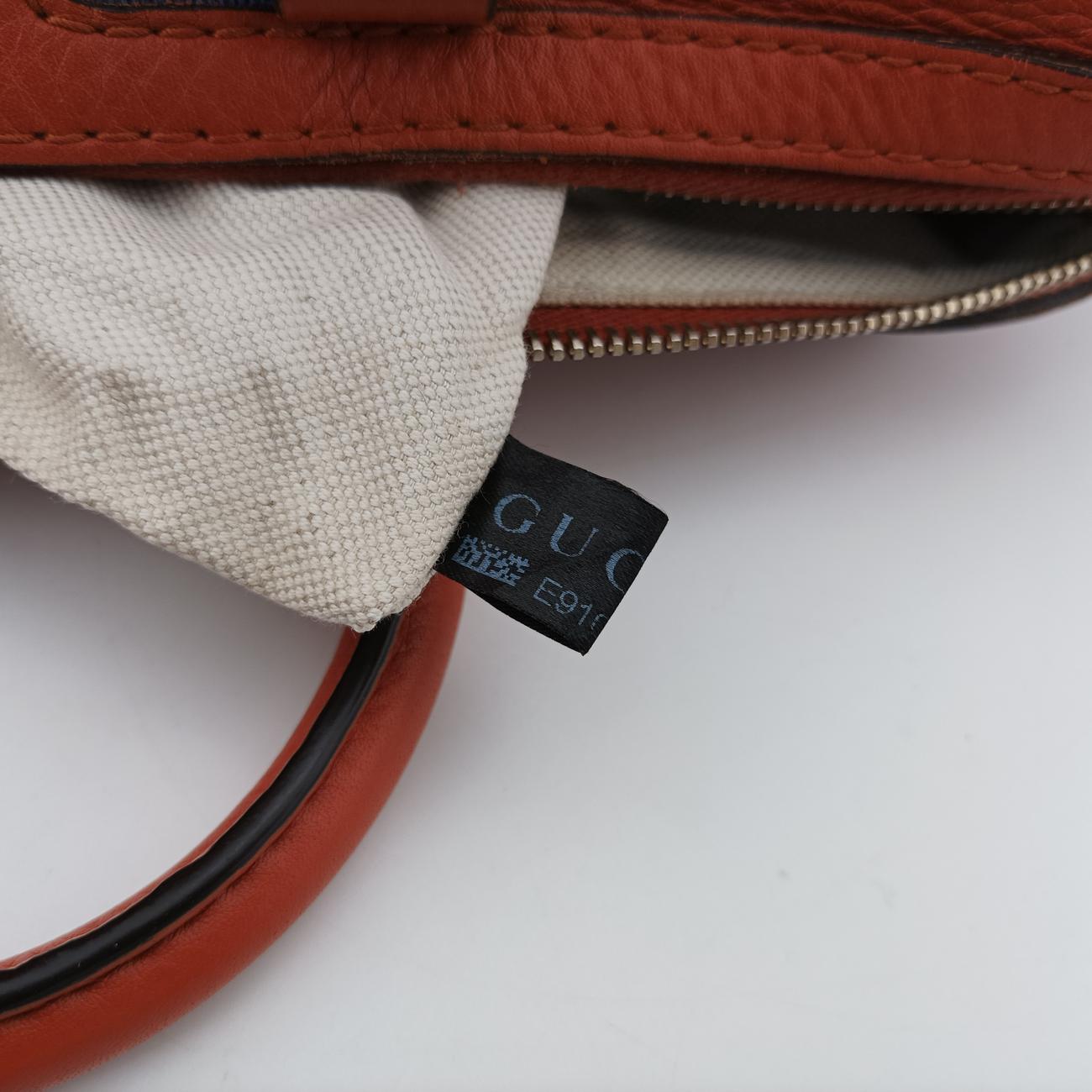 Sherry Line Orange x blue Leather 247205 E9107055シェリーライン オレンジ×ブルー レザー 247205 E9107055