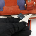 Sherry Line Orange x blue Leather 247205 E9107055シェリーライン オレンジ×ブルー レザー 247205 E9107055