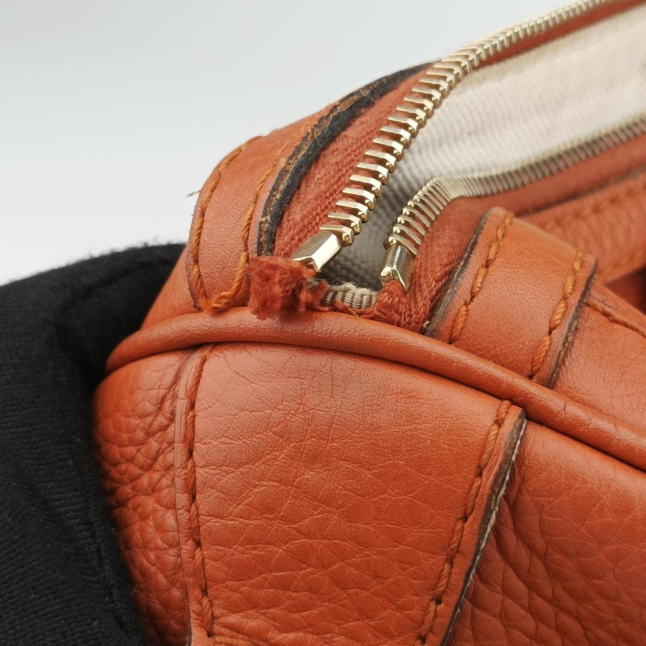 Sherry Line Orange x blue Leather 247205 E9107055シェリーライン オレンジ×ブルー レザー 247205 E9107055