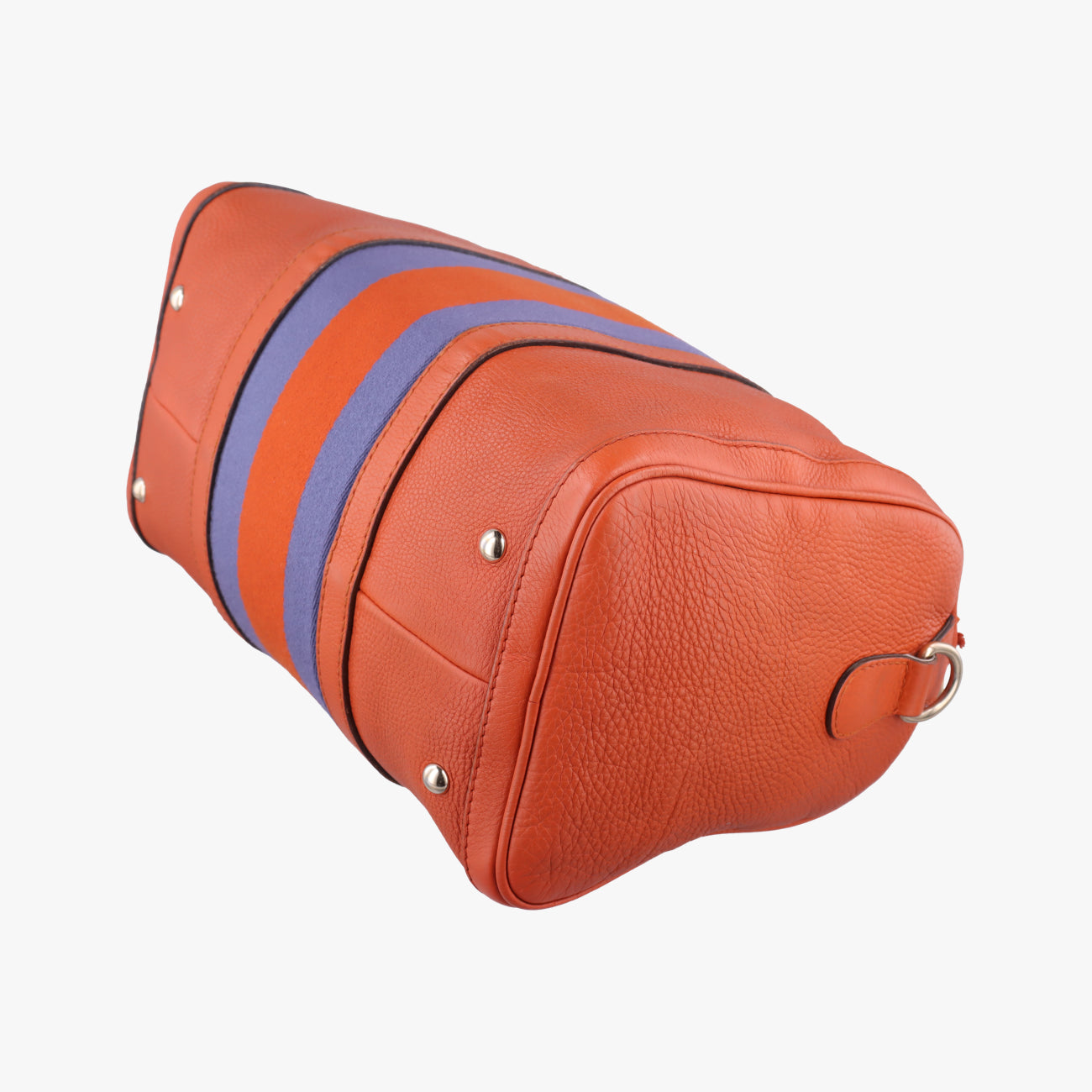 Sherry Line Orange x blue Leather 247205 E9107055シェリーライン オレンジ×ブルー レザー 247205 E9107055