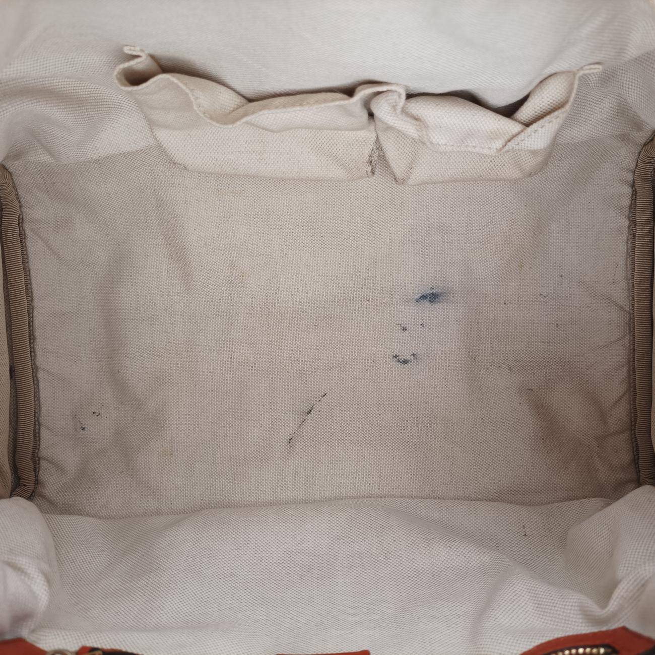 Sherry Line Orange x blue Leather 247205 E9107055シェリーライン オレンジ×ブルー レザー 247205 E9107055