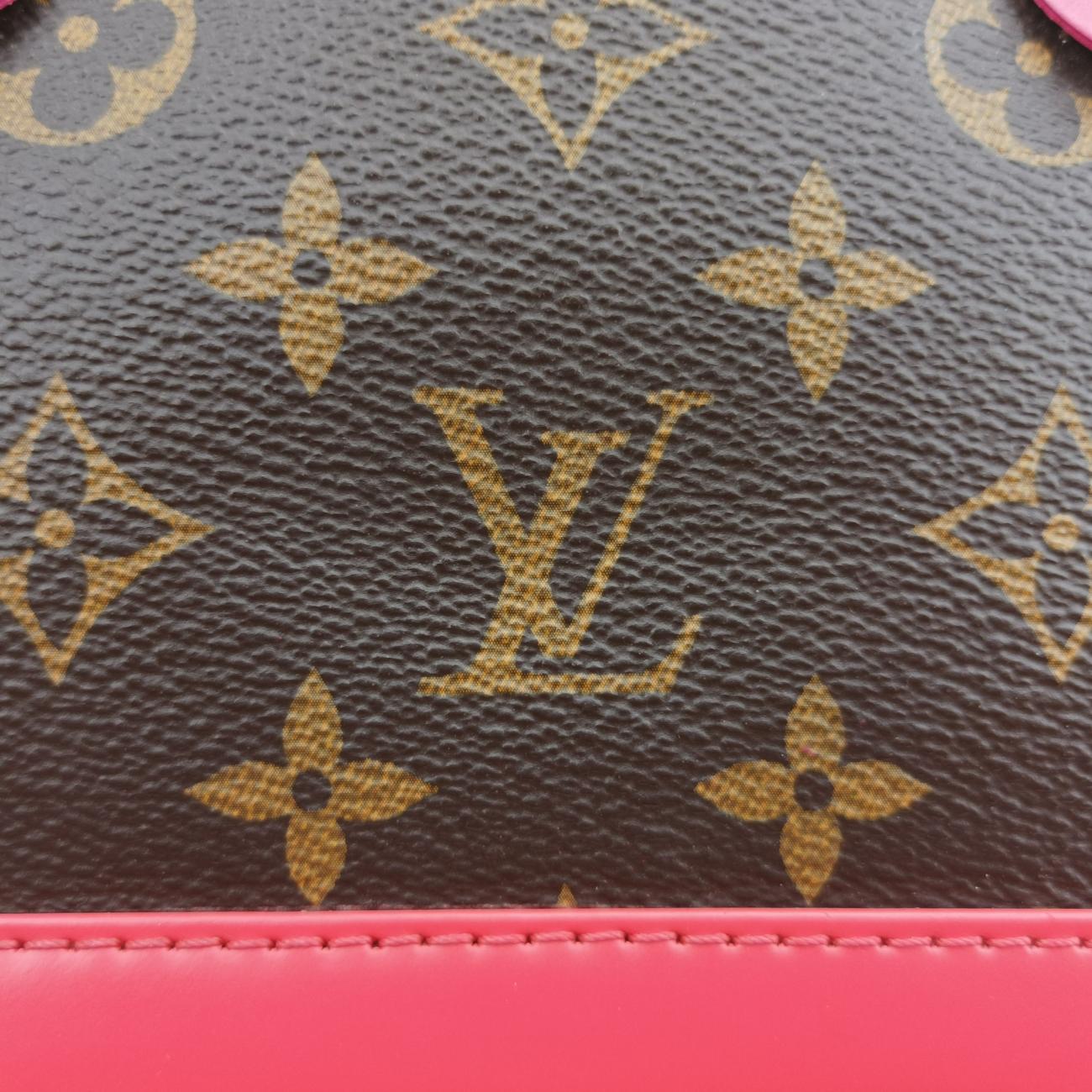 Alma BB brown×Flamingo Monogram Totem×calf leather M41659 SN4115アルマBB モノグラム/ブラウン系×フラミンゴ モノグラム トーテム×カーフレザー M41659 SN4115