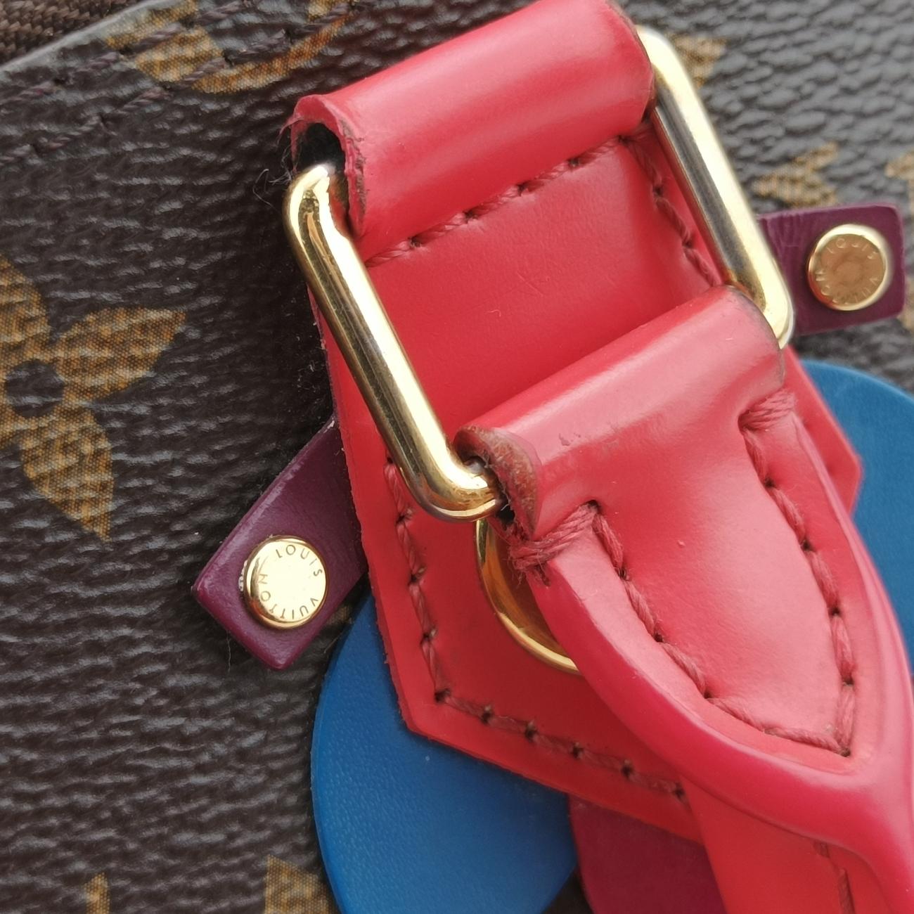 Alma BB brown×Flamingo Monogram Totem×calf leather M41659 SN4115アルマBB モノグラム/ブラウン系×フラミンゴ モノグラム トーテム×カーフレザー M41659 SN4115