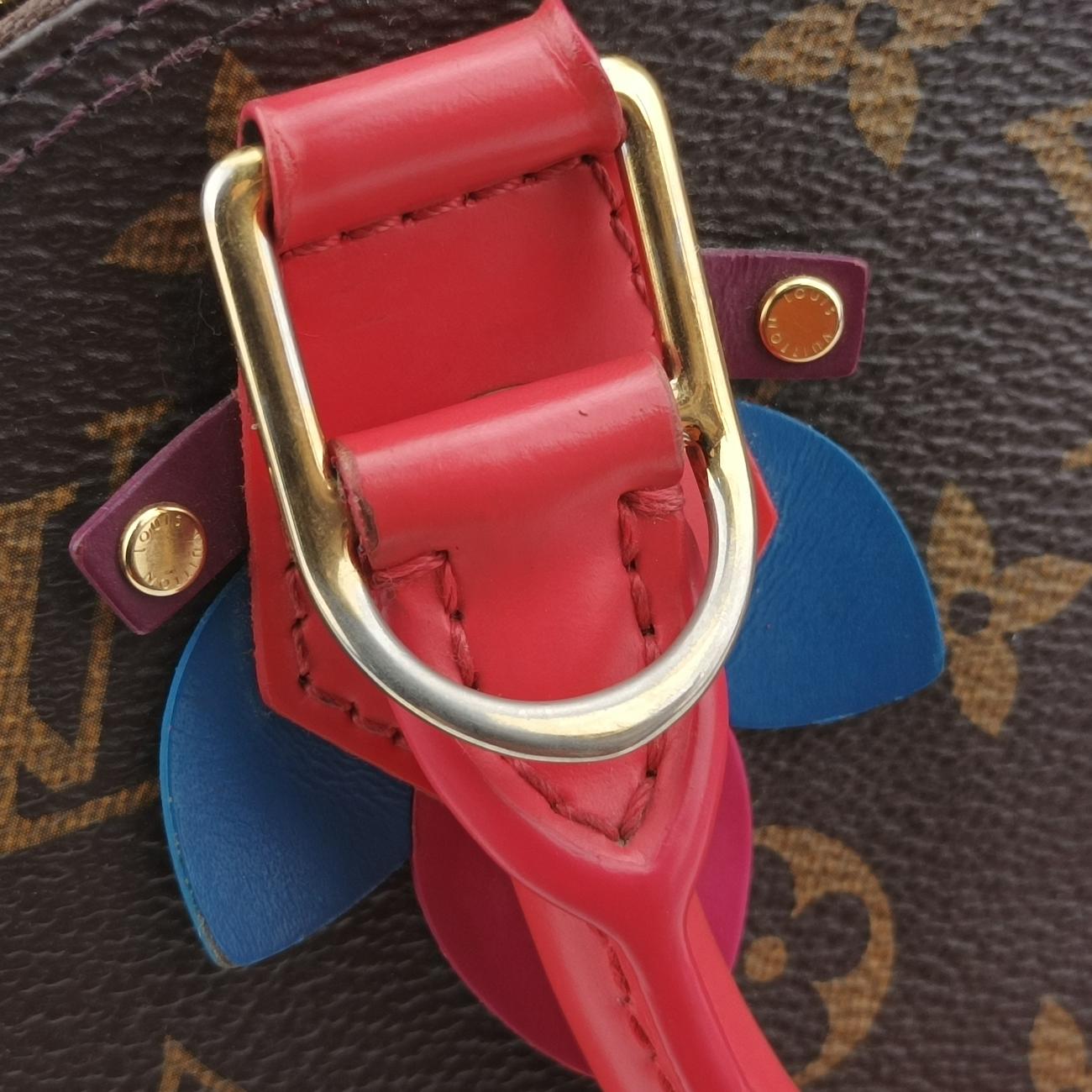 Alma BB brown×Flamingo Monogram Totem×calf leather M41659 SN4115アルマBB モノグラム/ブラウン系×フラミンゴ モノグラム トーテム×カーフレザー M41659 SN4115