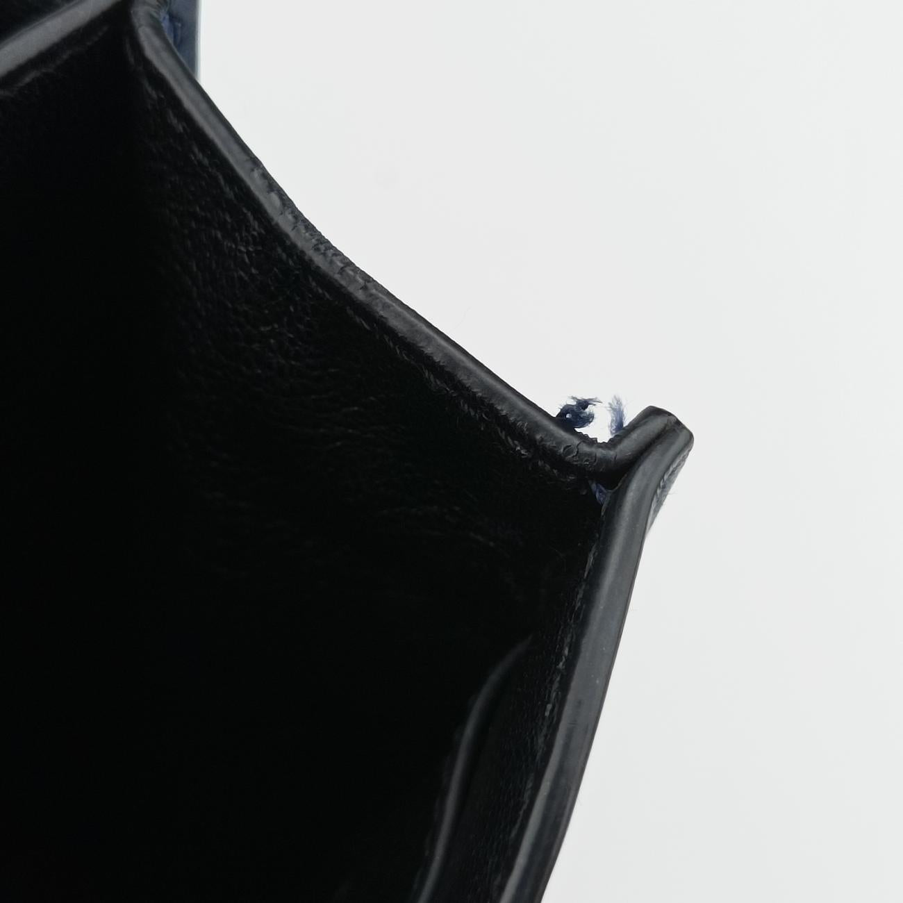 Cahier Blue×Black Leather 1BD045 25カイエ ブルー×ブラック レザー 1BD045 25