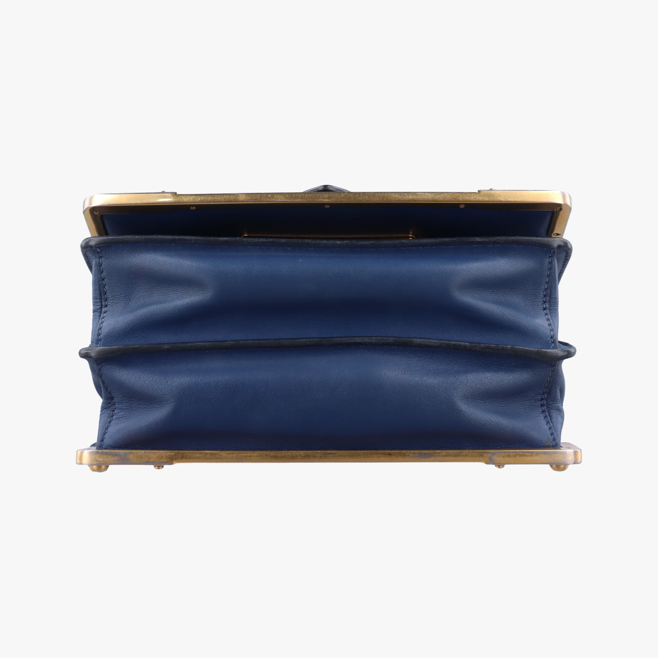 Cahier Blue×Black Leather 1BD045 25カイエ ブルー×ブラック レザー 1BD045 25