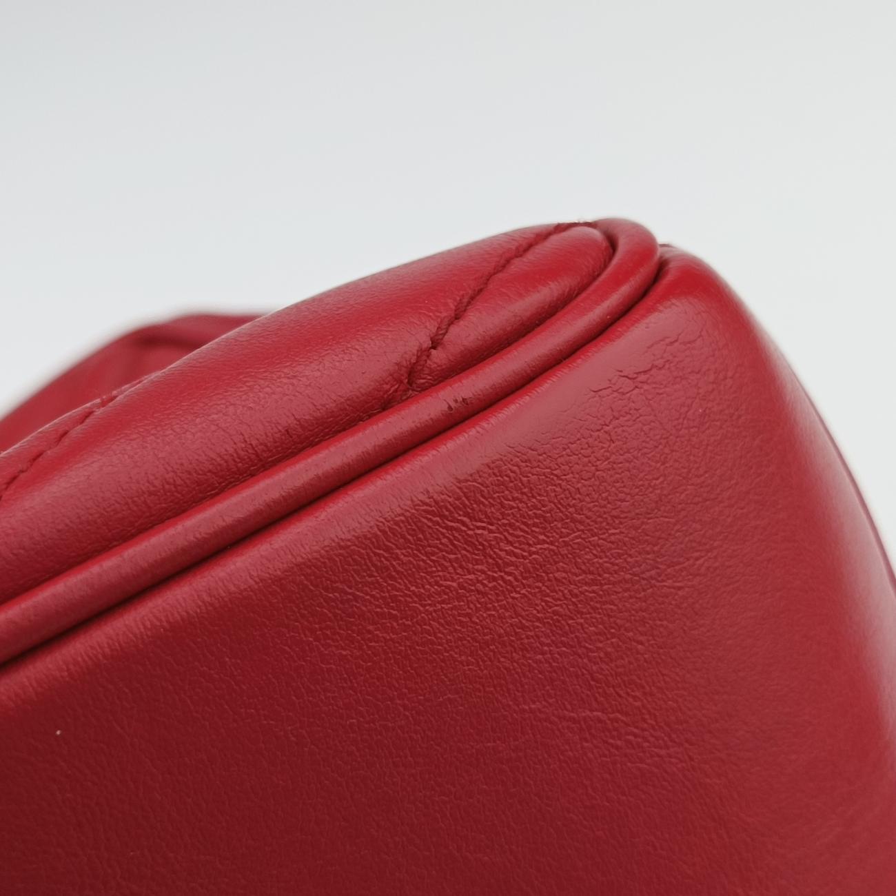 GG Marmont Red Leather 498100 F025013164GGマーモント レッド レザー 498100 F025013164