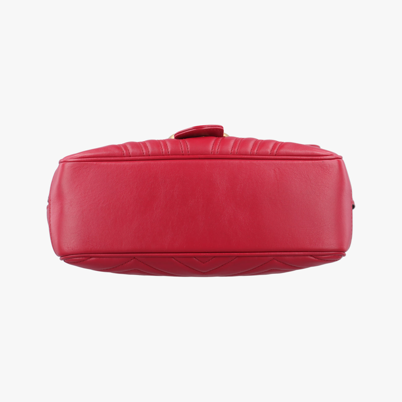 GG Marmont Red Leather 498100 F025013164GGマーモント レッド レザー 498100 F025013164