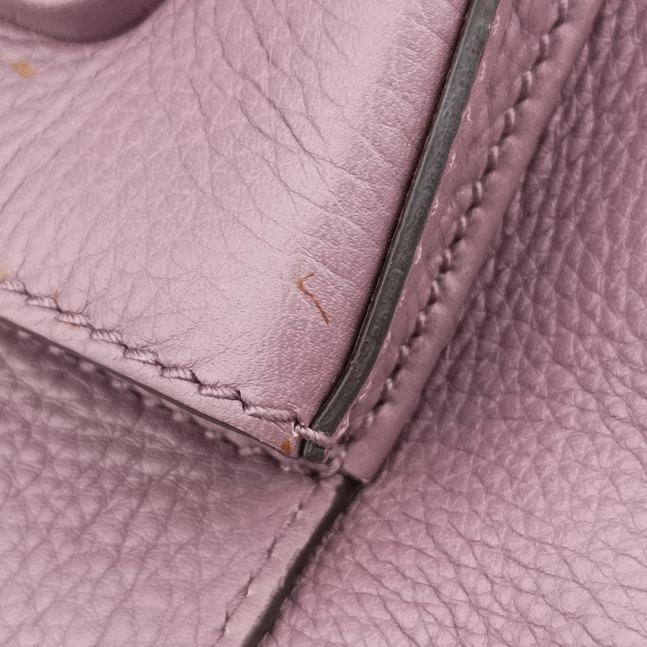 Bamboo fringe tassel Purple Leather 370833 A017708984バンブー パープル レザー 370833 A017708984