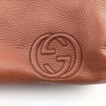 Soho GG logo Brown Leather 338970 I016401594ソーホー GGロゴ ブラウン レザー 338970 I016401594