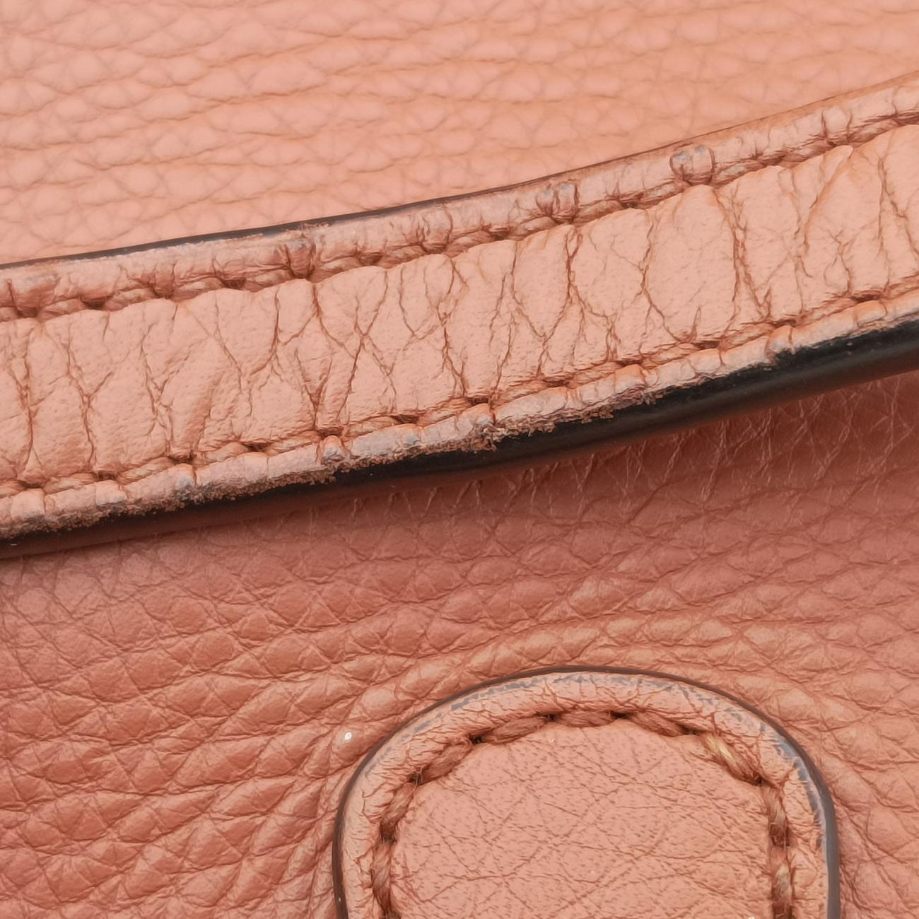 Soho GG logo Brown Leather 338970 I016401594ソーホー GGロゴ ブラウン レザー 338970 I016401594