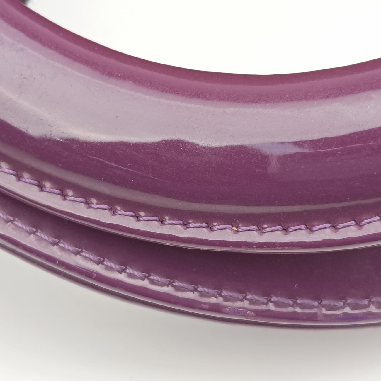 Lady Dior Purple Patent 15-BO-0142レディディオール パープル パテント 15-BO-0142