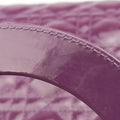 Lady Dior Purple Patent 15-BO-0142レディディオール パープル パテント 15-BO-0142