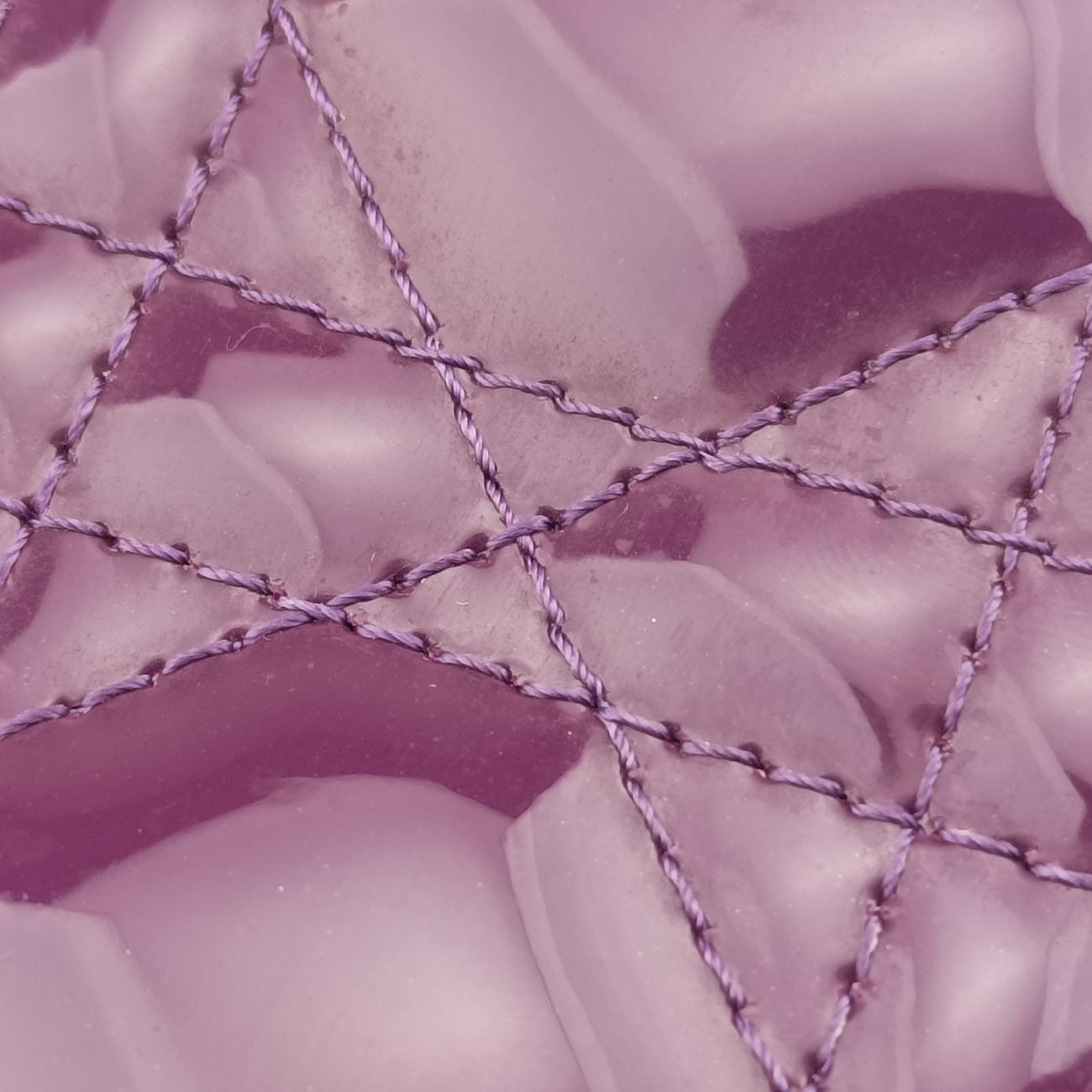 Lady Dior Purple Patent 15-BO-0142レディディオール パープル パテント 15-BO-0142