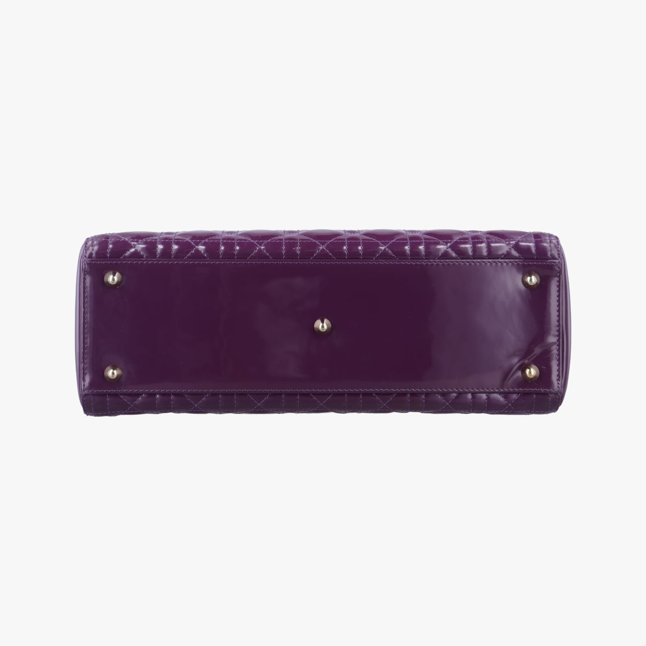 Lady Dior Purple Patent 15-BO-0142レディディオール パープル パテント 15-BO-0142