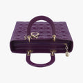 Lady Dior Purple Patent 15-BO-0142レディディオール パープル パテント 15-BO-0142