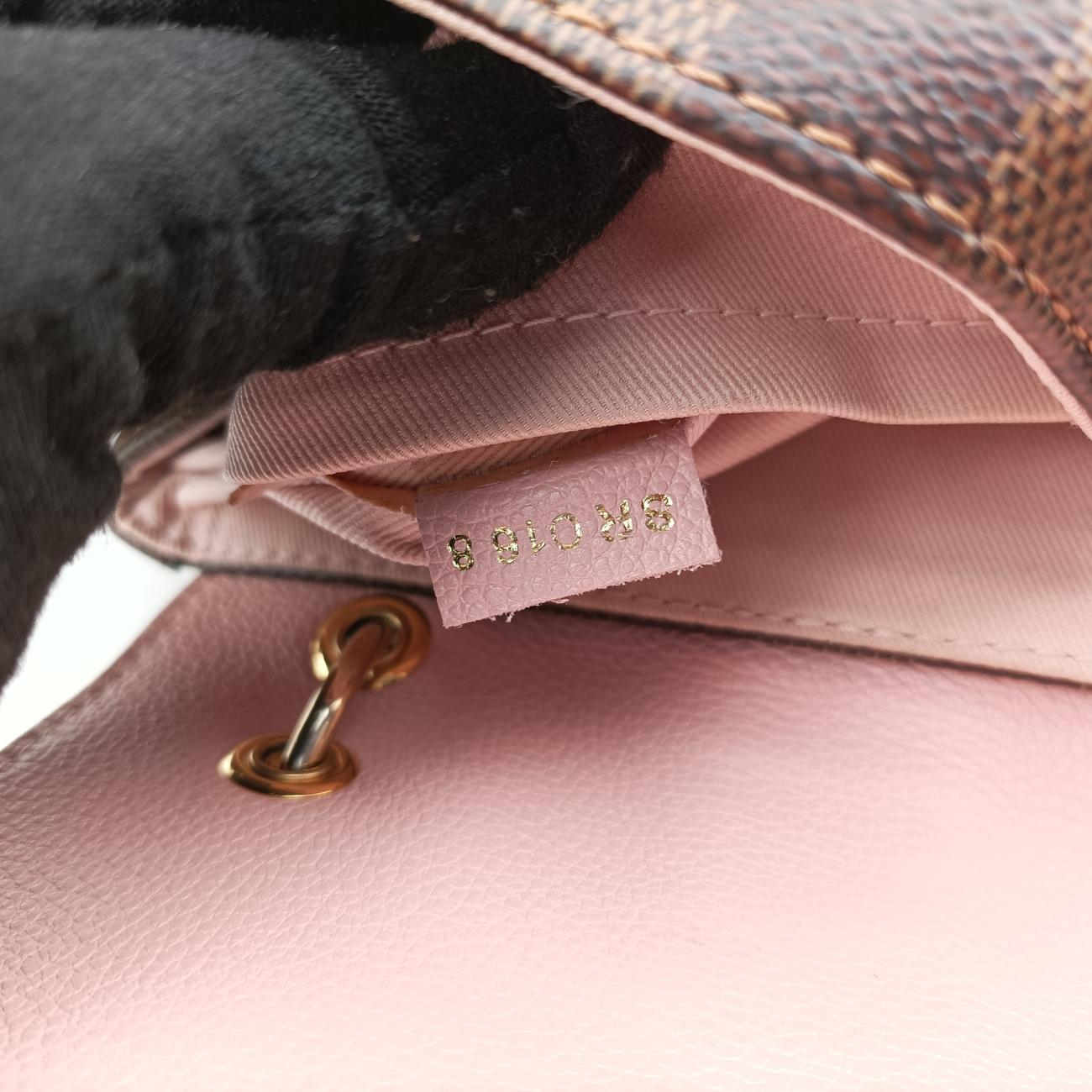 Daypack Clapton EBENE×MAGNOLIA Monogram Canvas×calf leather N42262 SR0168デイパック　クラプトン エベーヌ×マグノリア モノグラムキャンバス×カーフレザー N42262 SR0168