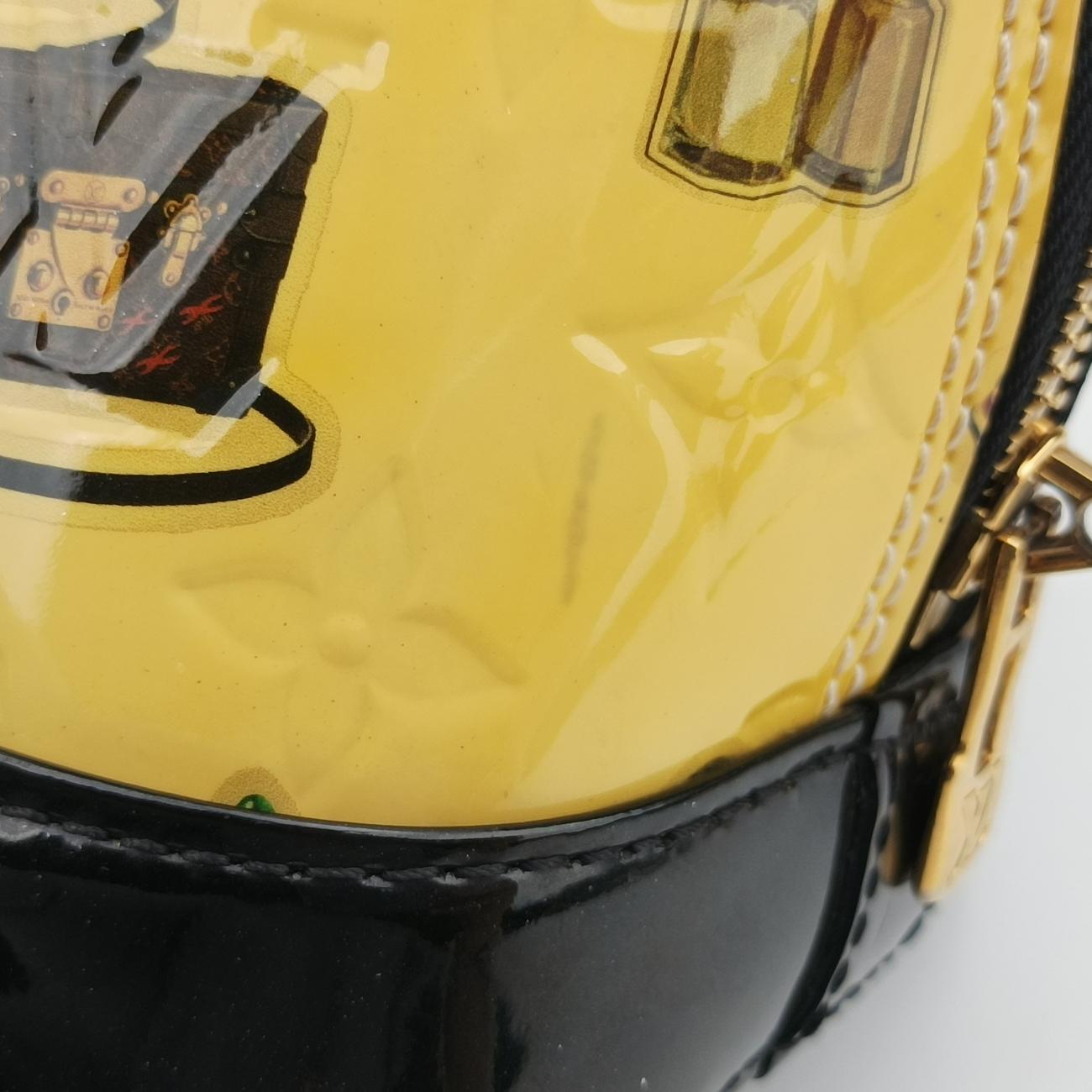 Nicolas Squiere Sticker Alma BB Ivory x black x multicolor Vernis M50419 SN1135ステッカーズ アルマBB アイボリー×ブラック×マルチカラー ヴェルニ M50419 SN1135