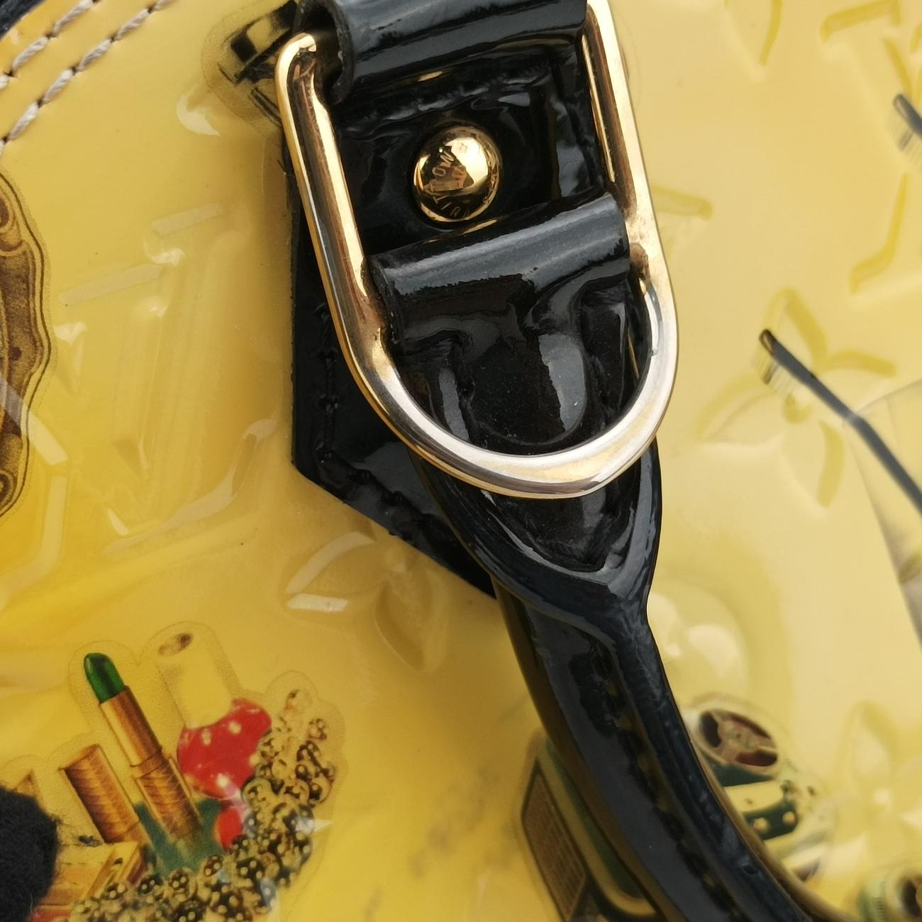 Nicolas Squiere Sticker Alma BB Ivory x black x multicolor Vernis M50419 SN1135ステッカーズ アルマBB アイボリー×ブラック×マルチカラー ヴェルニ M50419 SN1135