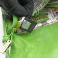 BAGUETTE Green Leather 8BK060 2415-8BK060-YME-088マンマバケット グリーン レザー 8BK060 2415-8BK060-YME-088